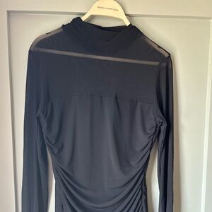 ReoRia Black Long Sleeve Top